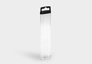 슬림팩: 보편적으로 응용가능한 투명한 플라스틱 포장 솔루션.