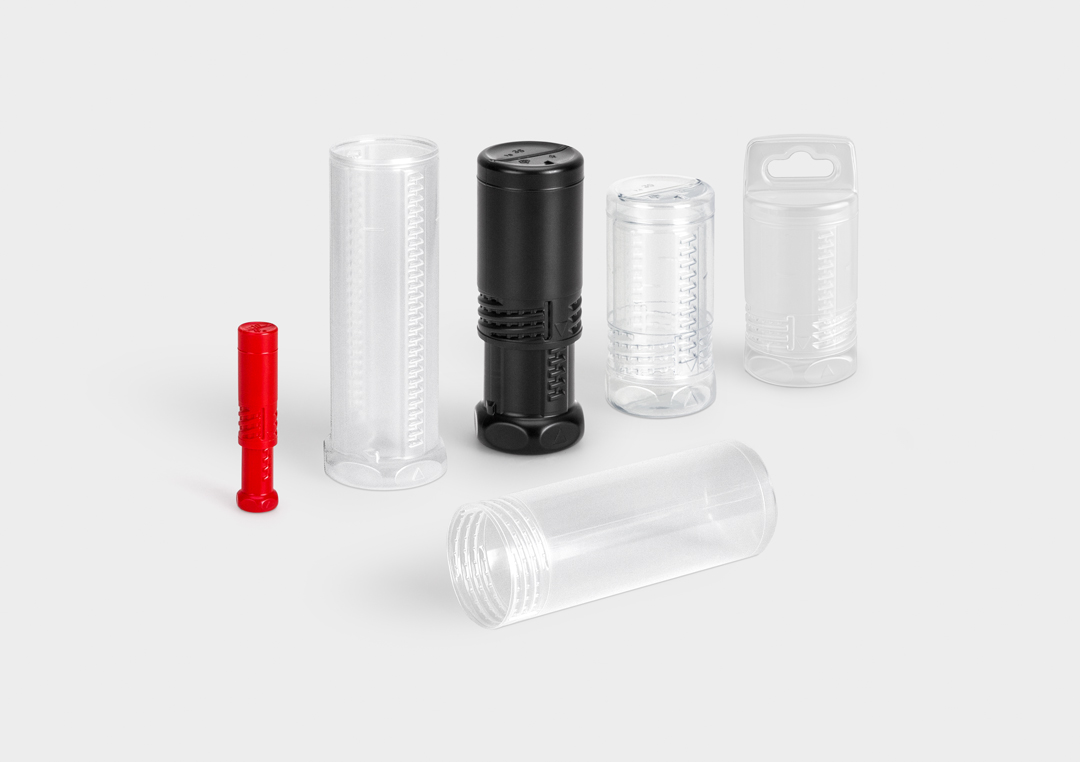 Packaging tube TwistPack Plus: maximum flexibility through universal length adjustment.
